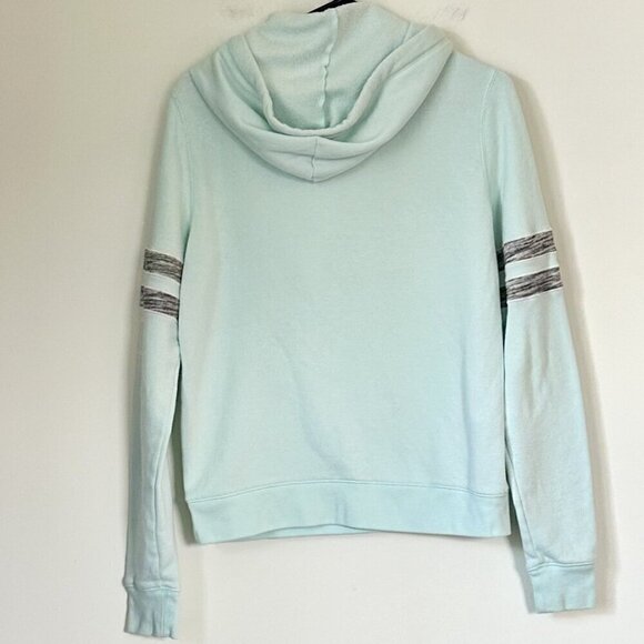 Victoria's Secret PINK Mint Blue Pullover Hoodie - Size Medium - Picture 7 of 7